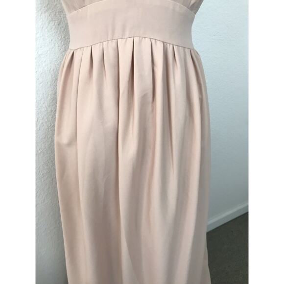 Jill by Jill Stuart Plunge Neck Gown Lined FLAW - Picture 5 of 13